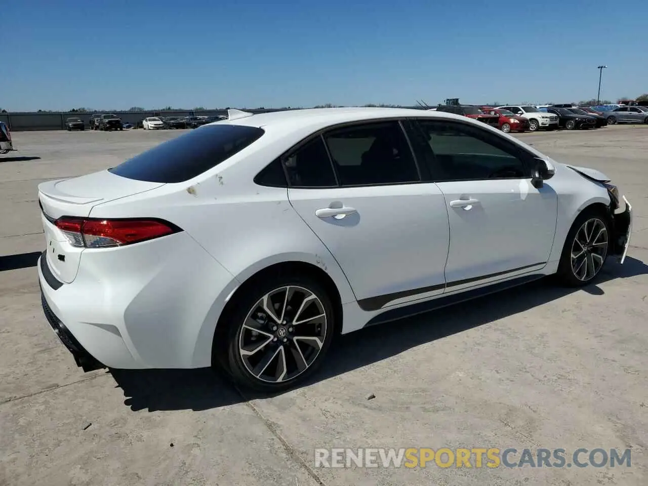3 Фотография поврежденного автомобиля JTDS4MCE0N3509989 TOYOTA COROLLA 2022