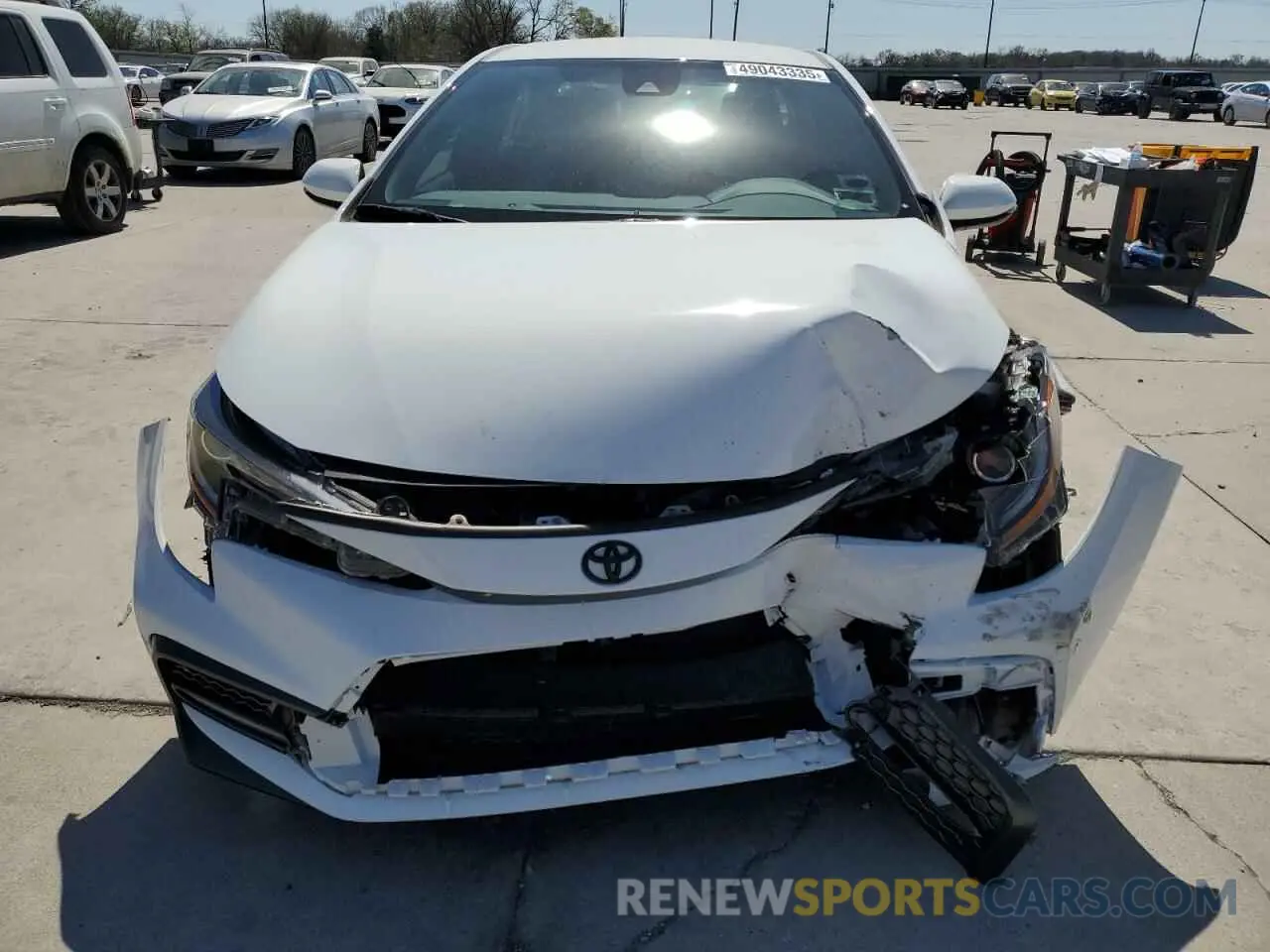 5 Фотография поврежденного автомобиля JTDS4MCE0N3509989 TOYOTA COROLLA 2022