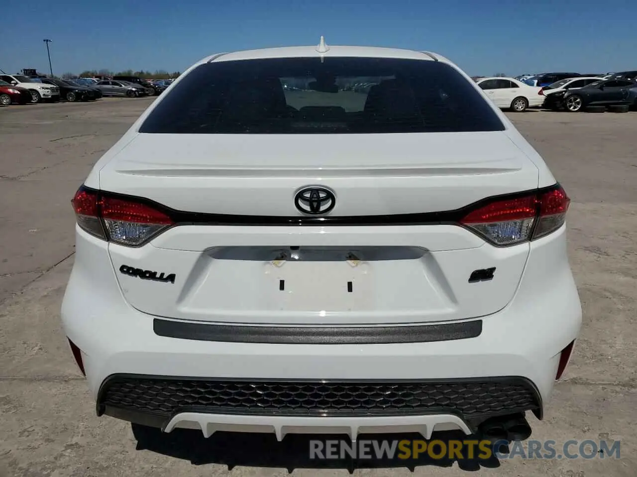 6 Фотография поврежденного автомобиля JTDS4MCE0N3509989 TOYOTA COROLLA 2022