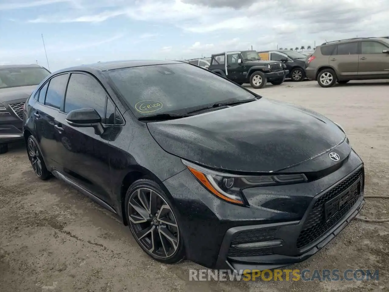 4 Photograph of a damaged car JTDS4MCE0NJ091574 TOYOTA COROLLA 2022