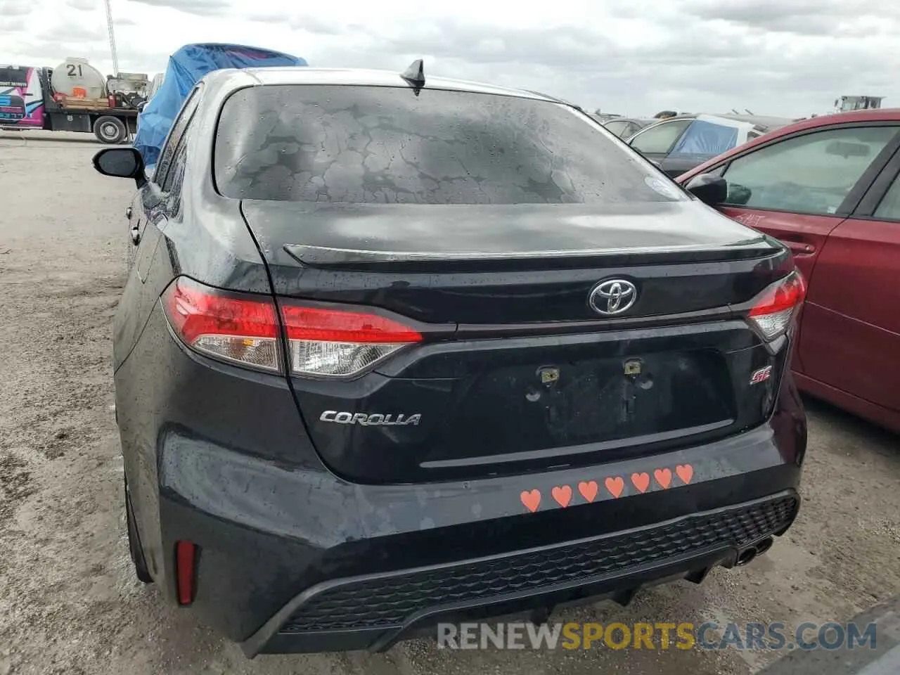 6 Photograph of a damaged car JTDS4MCE0NJ091574 TOYOTA COROLLA 2022