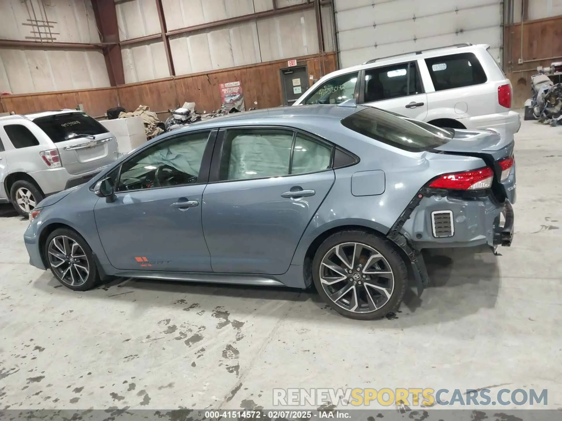 14 Photograph of a damaged car JTDS4MCE0NJ093325 TOYOTA COROLLA 2022
