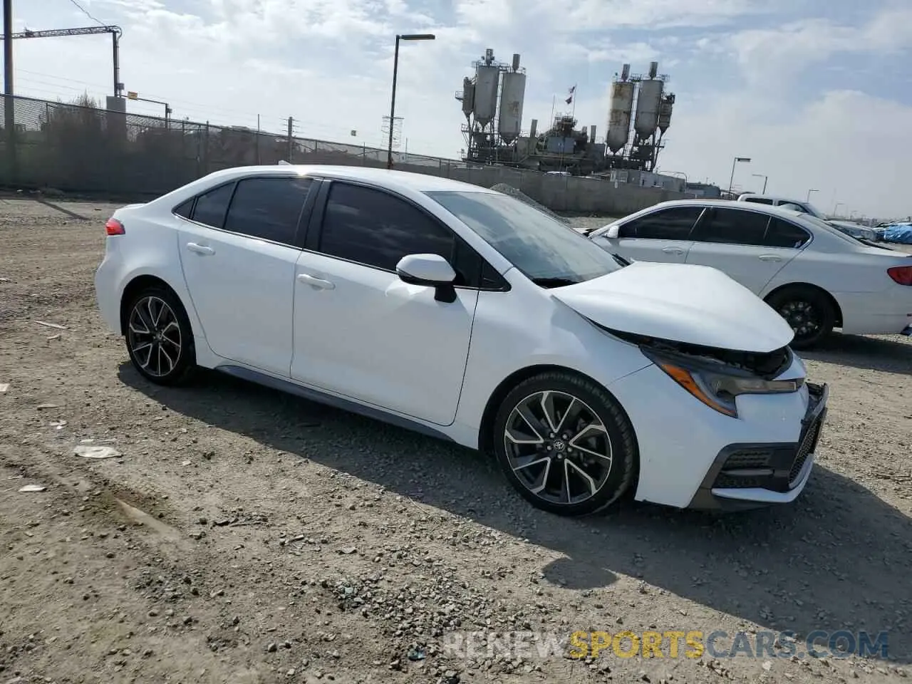 4 Фотография поврежденного автомобиля JTDS4MCE1N3502243 TOYOTA COROLLA 2022