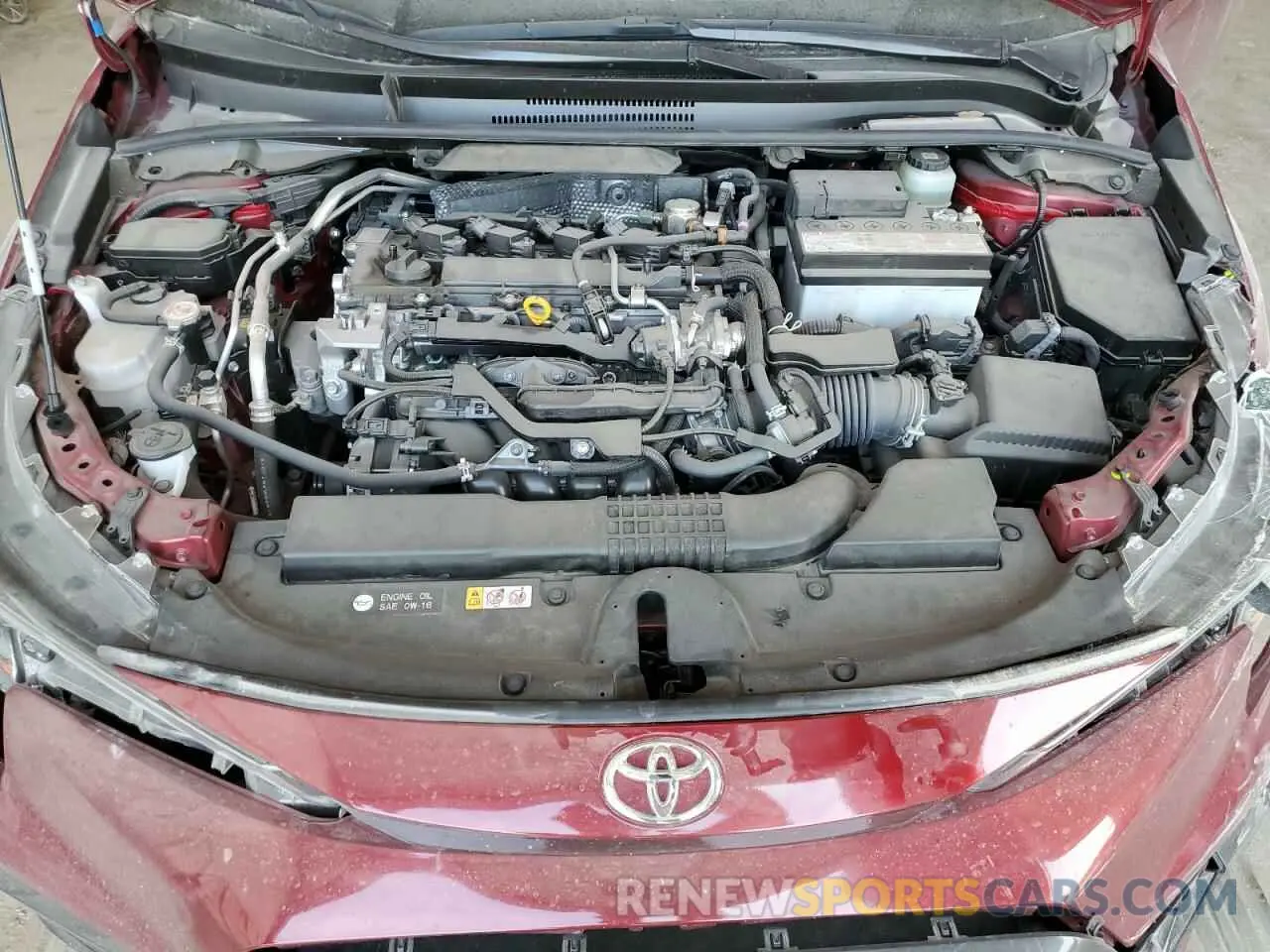 11 Photograph of a damaged car JTDS4MCE1NJ092927 TOYOTA COROLLA 2022