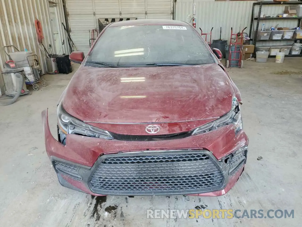 5 Photograph of a damaged car JTDS4MCE1NJ092927 TOYOTA COROLLA 2022