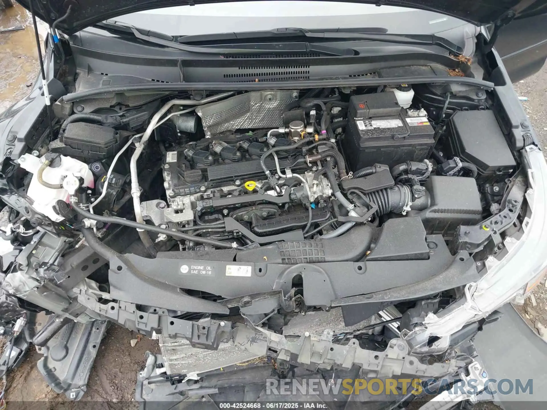 10 Фотография поврежденного автомобиля JTDS4MCE1NJ098758 TOYOTA COROLLA 2022