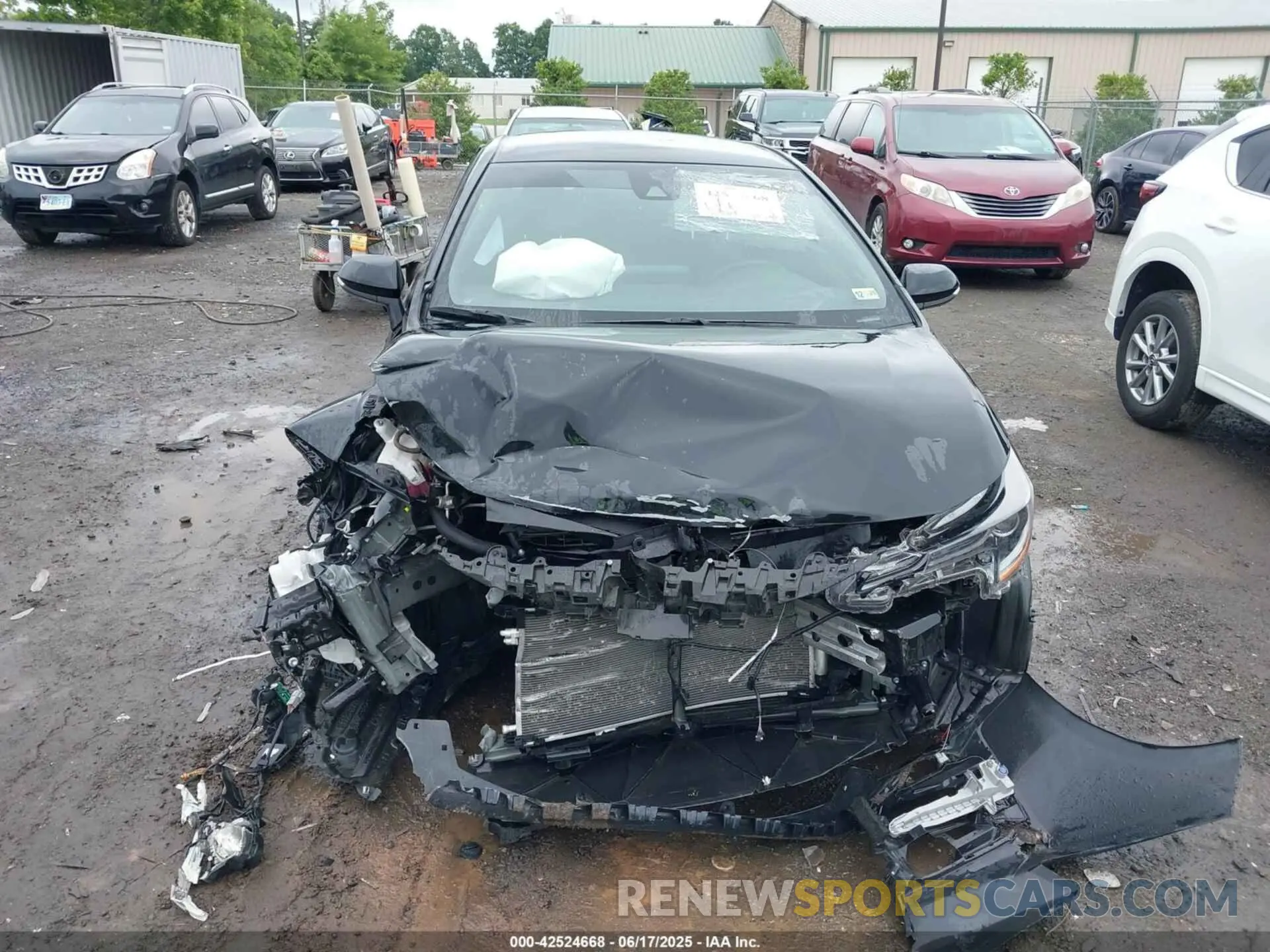 12 Фотография поврежденного автомобиля JTDS4MCE1NJ098758 TOYOTA COROLLA 2022