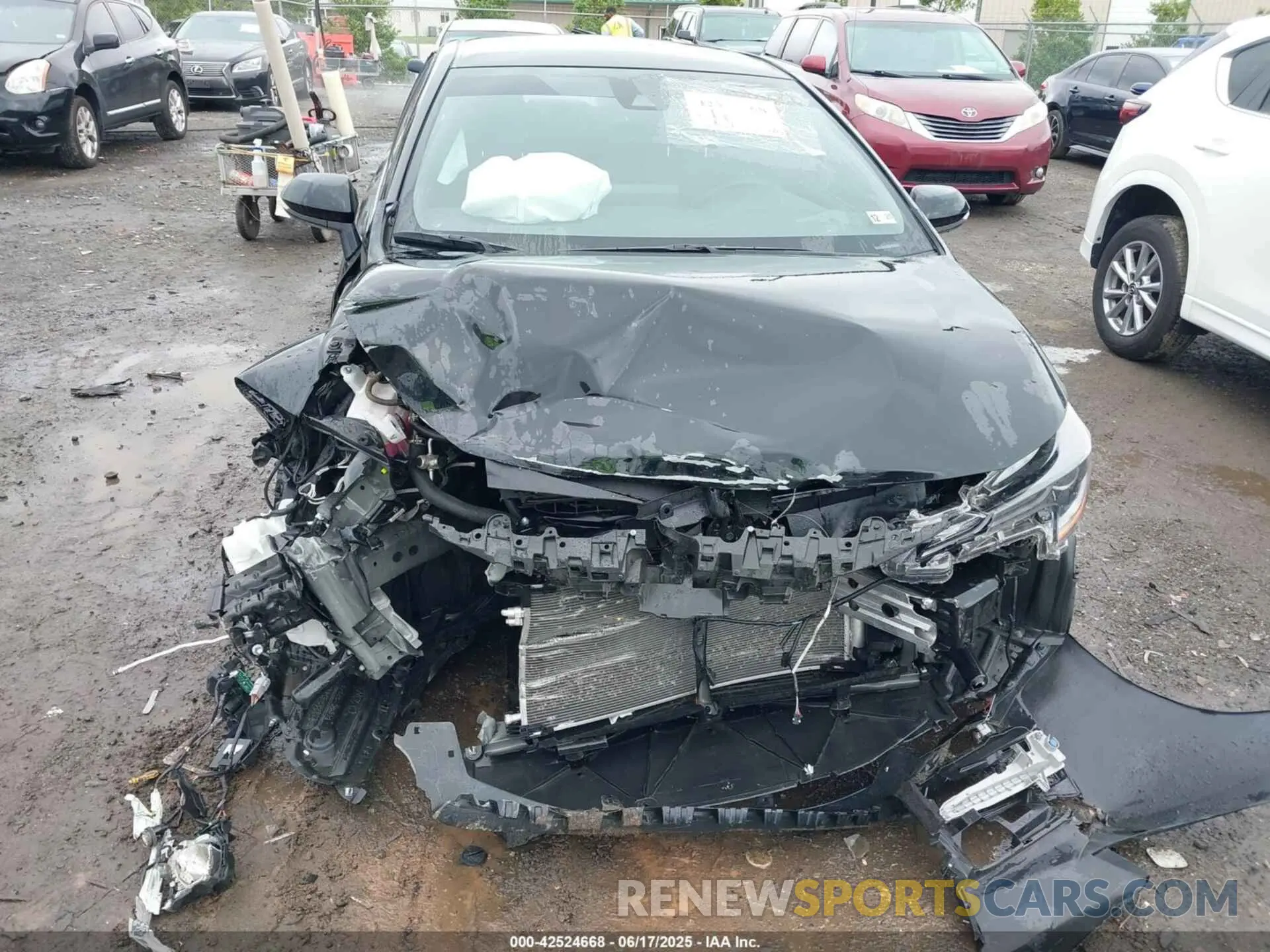 6 Фотография поврежденного автомобиля JTDS4MCE1NJ098758 TOYOTA COROLLA 2022
