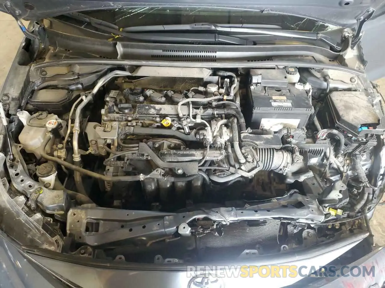 11 Фотография поврежденного автомобиля JTDS4MCE2NJ091415 TOYOTA COROLLA 2022