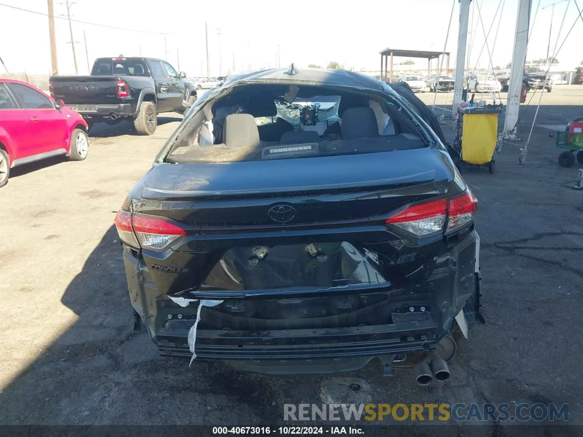 16 Фотография поврежденного автомобиля JTDS4MCE2NJ099658 TOYOTA COROLLA 2022