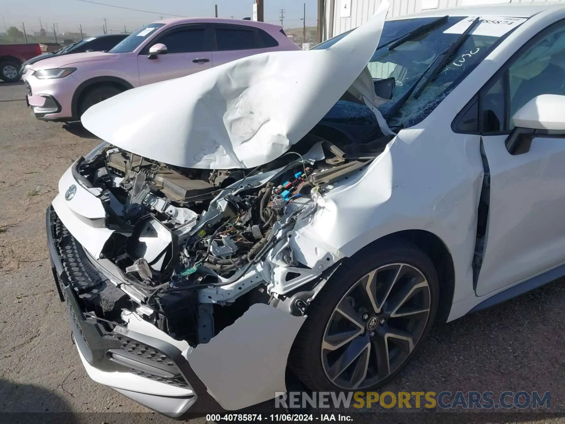 6 Photograph of a damaged car JTDS4MCE3N3500493 TOYOTA COROLLA 2022