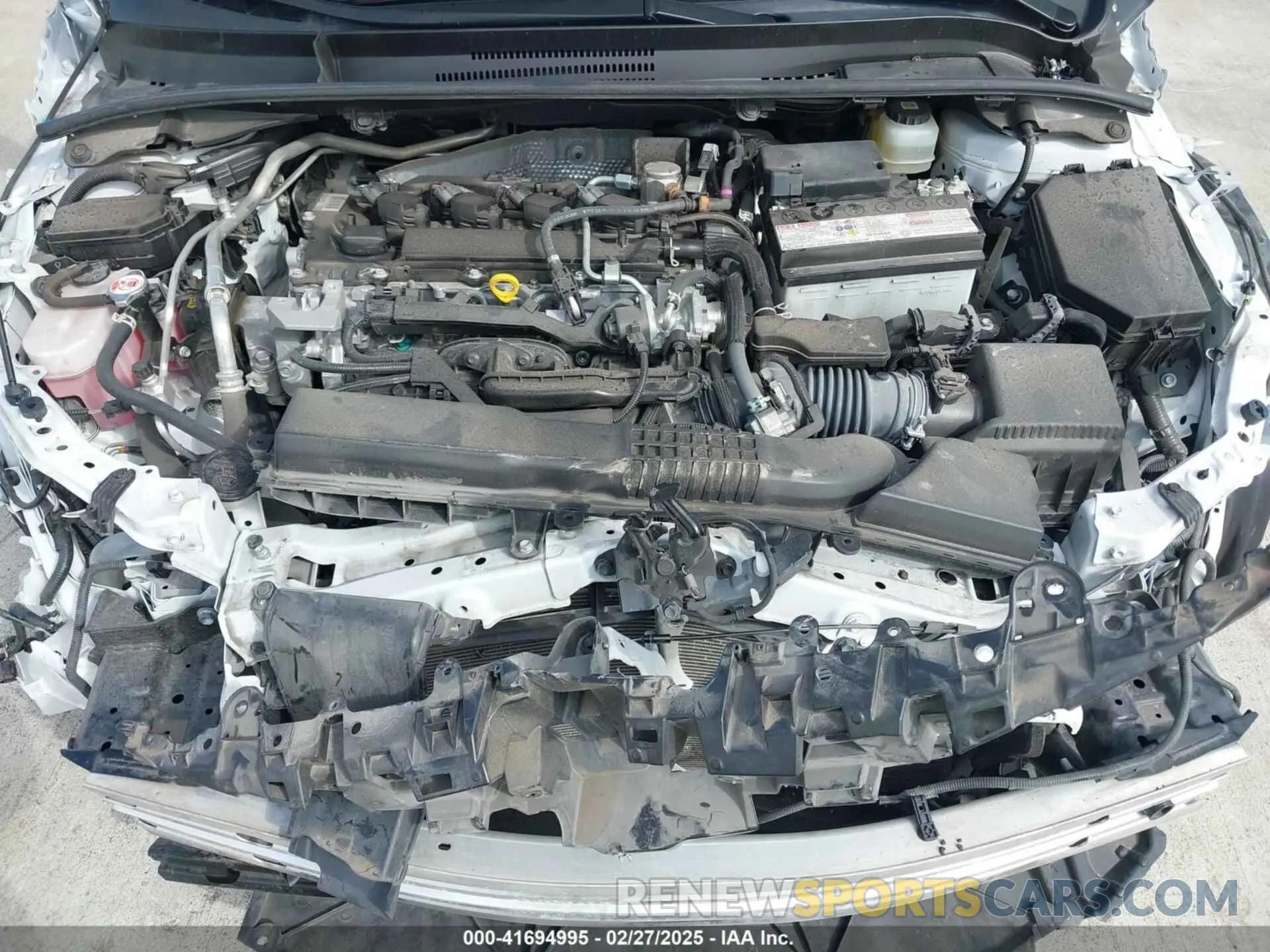 10 Фотография поврежденного автомобиля JTDS4MCE3N3507251 TOYOTA COROLLA 2022