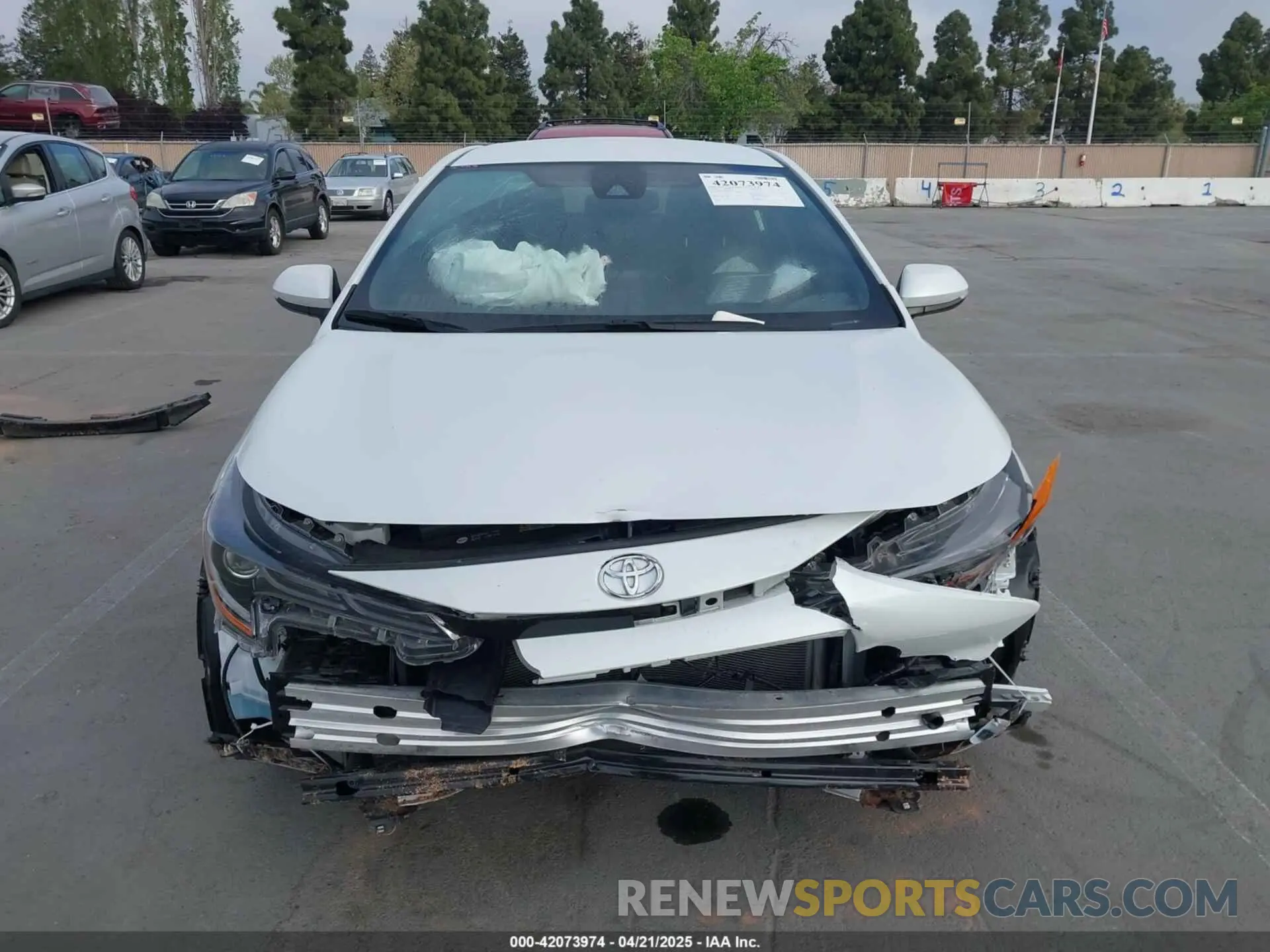 13 Photograph of a damaged car JTDS4MCE3N3509680 TOYOTA COROLLA 2022