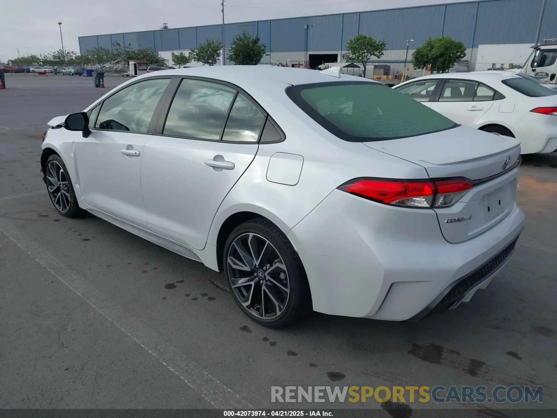 3 Photograph of a damaged car JTDS4MCE3N3509680 TOYOTA COROLLA 2022