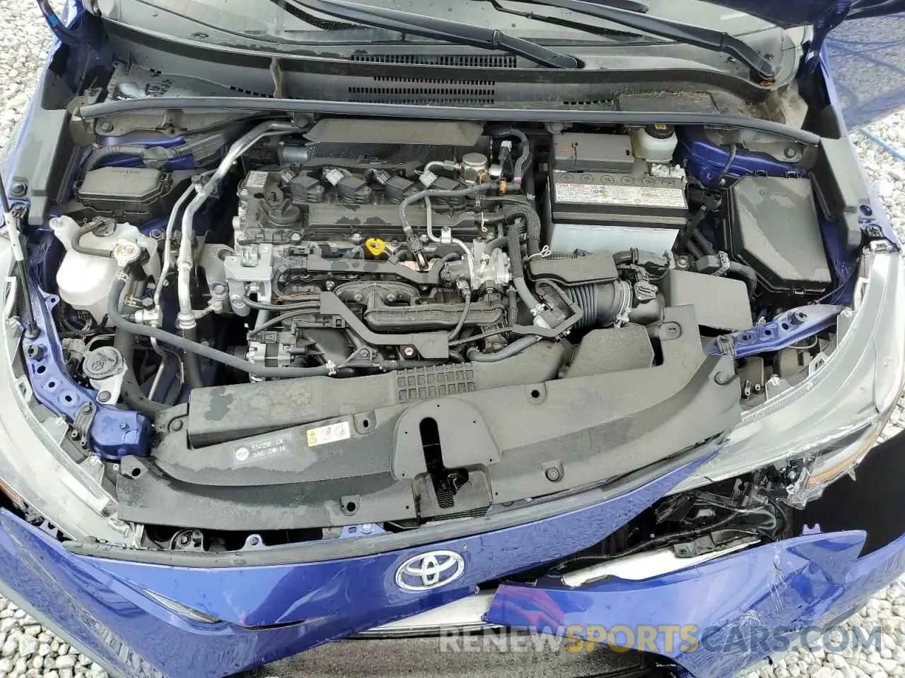 11 Photograph of a damaged car JTDS4MCE3NJ083937 TOYOTA COROLLA 2022