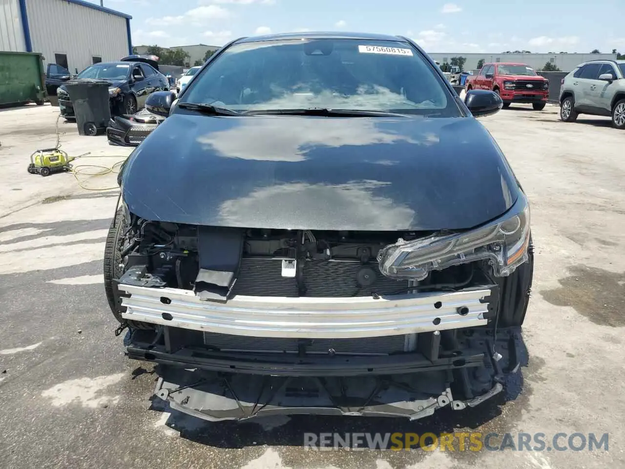 5 Photograph of a damaged car JTDS4MCE3NJ087485 TOYOTA COROLLA 2022