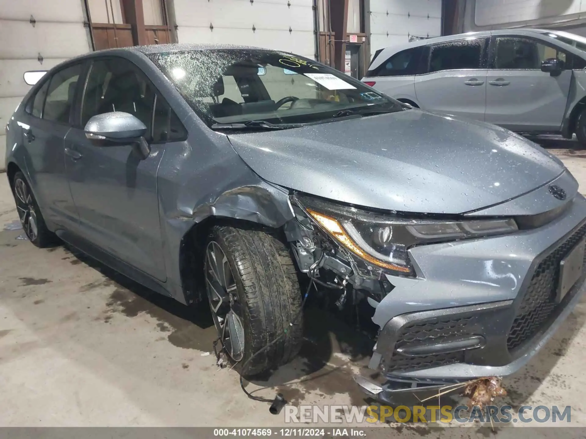 6 Photograph of a damaged car JTDS4MCE3NJ088863 TOYOTA COROLLA 2022
