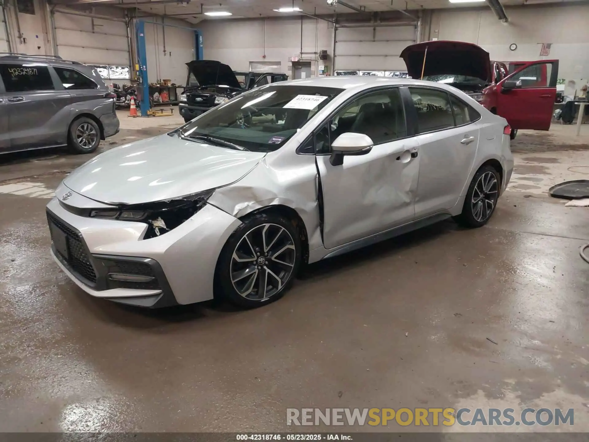 2 Photograph of a damaged car JTDS4MCE3NJ089592 TOYOTA COROLLA 2022