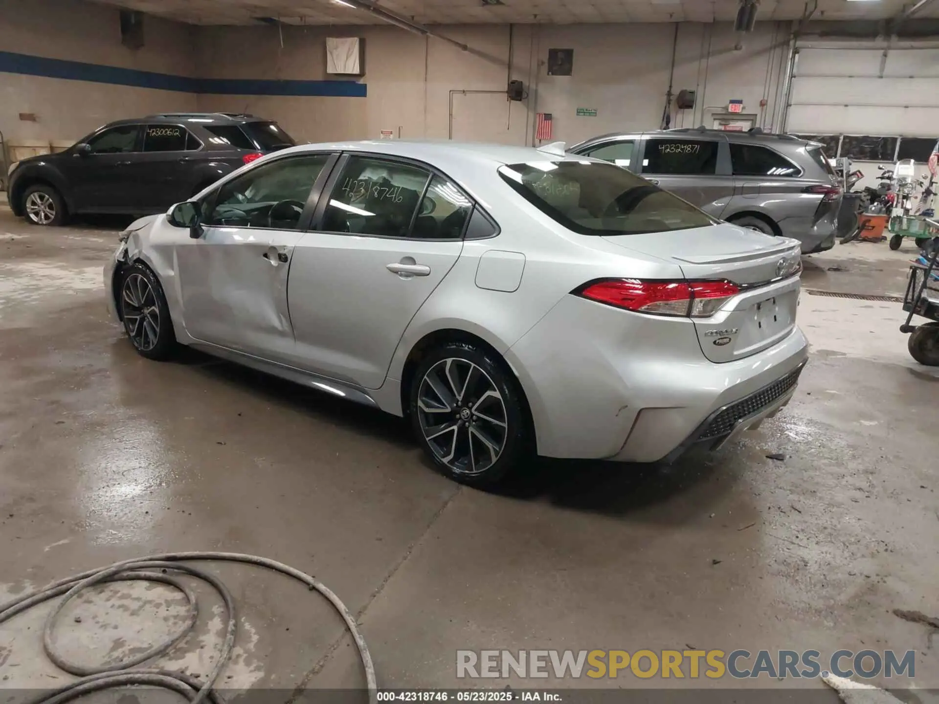 3 Photograph of a damaged car JTDS4MCE3NJ089592 TOYOTA COROLLA 2022