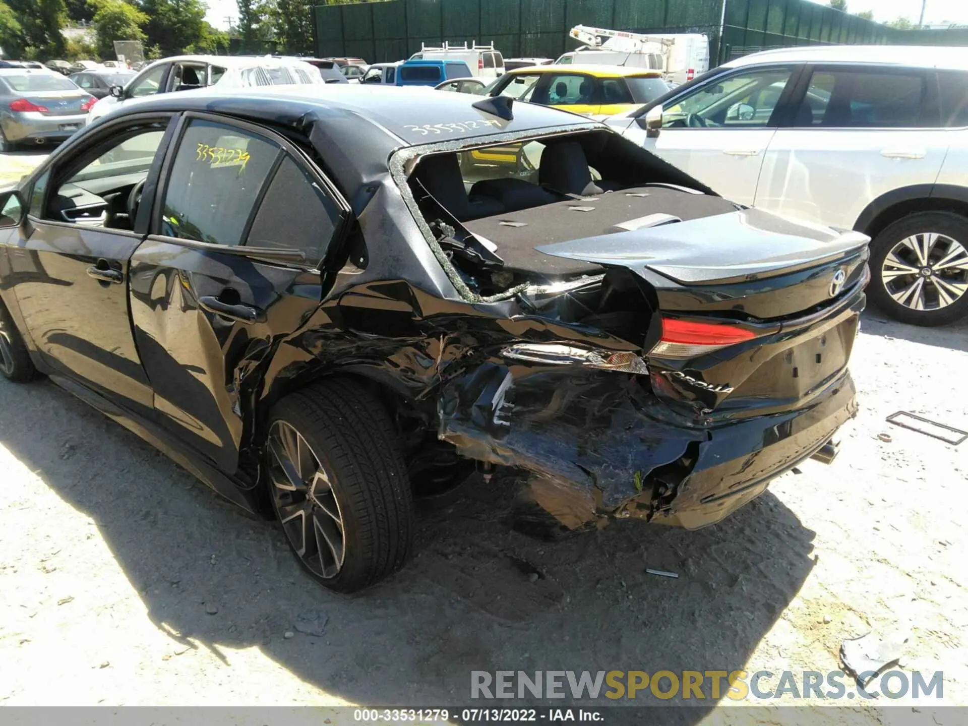 6 Фотография поврежденного автомобиля JTDS4MCE3NJ090032 TOYOTA COROLLA 2022