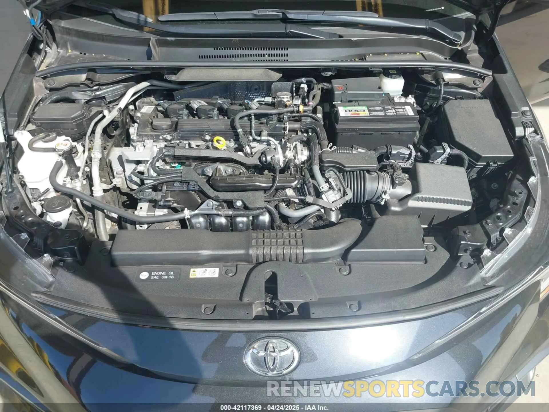 10 Фотография поврежденного автомобиля JTDS4MCE3NJ094596 TOYOTA COROLLA 2022