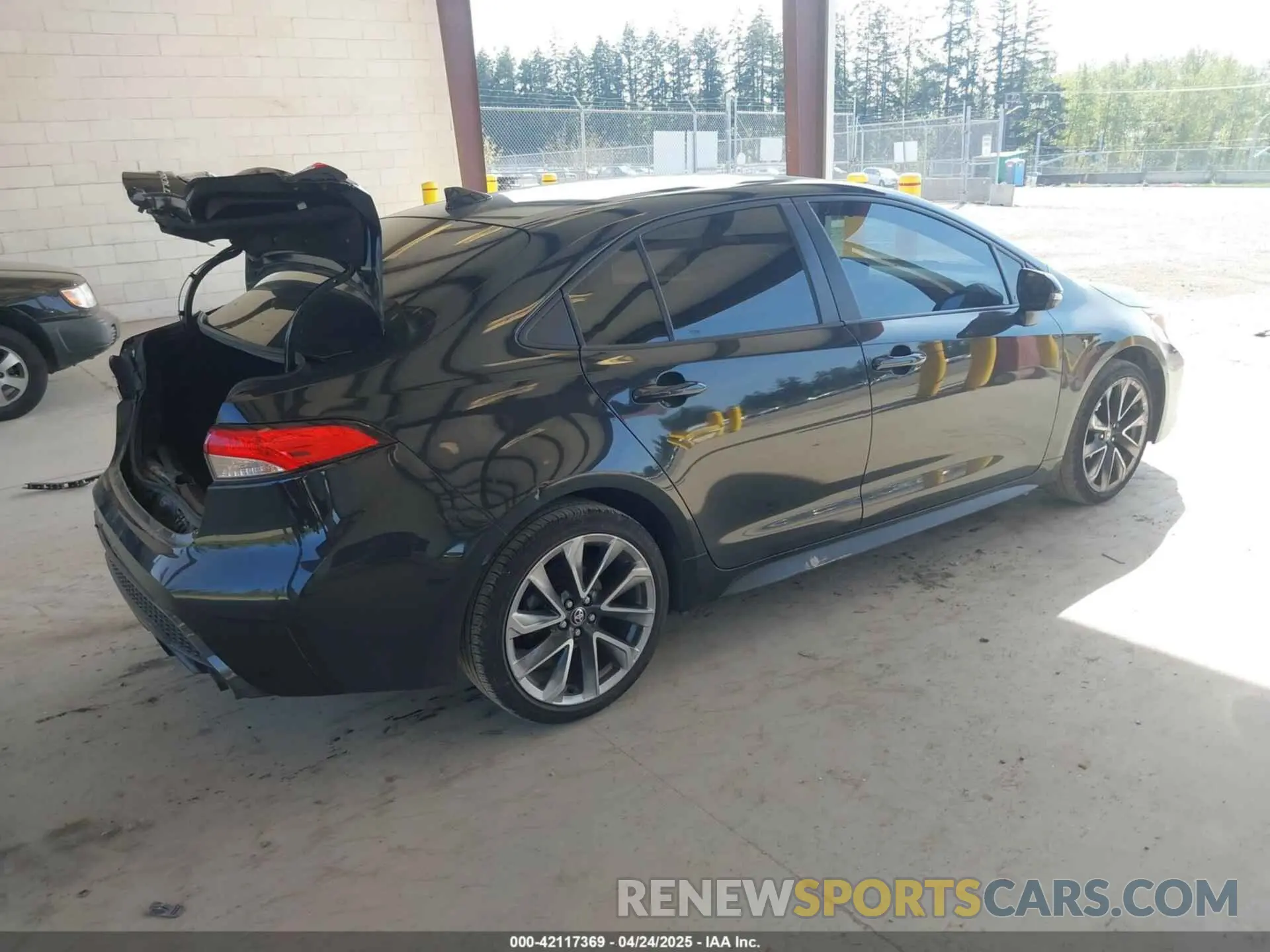4 Фотография поврежденного автомобиля JTDS4MCE3NJ094596 TOYOTA COROLLA 2022