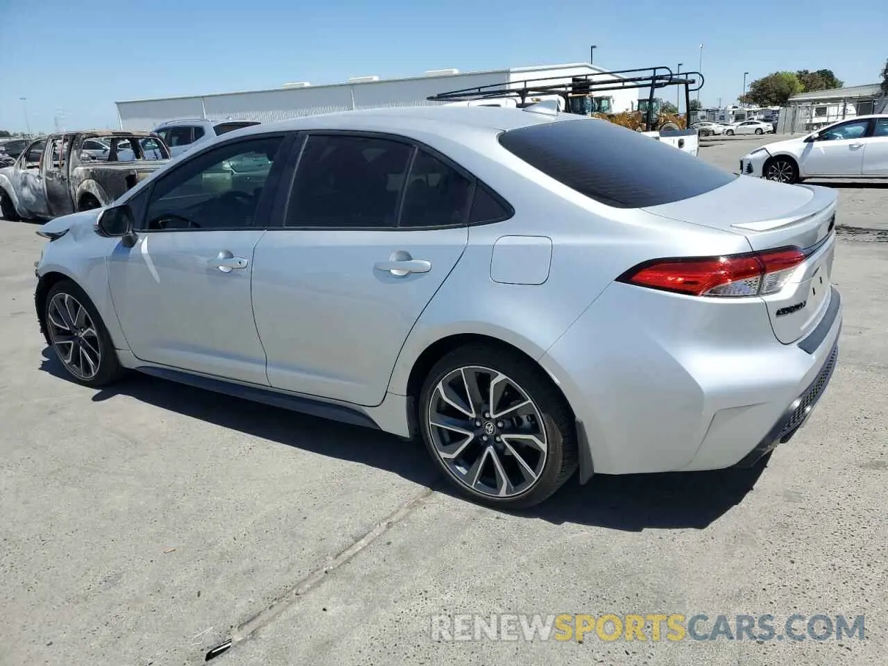 2 Фотография поврежденного автомобиля JTDS4MCE4N3500373 TOYOTA COROLLA 2022