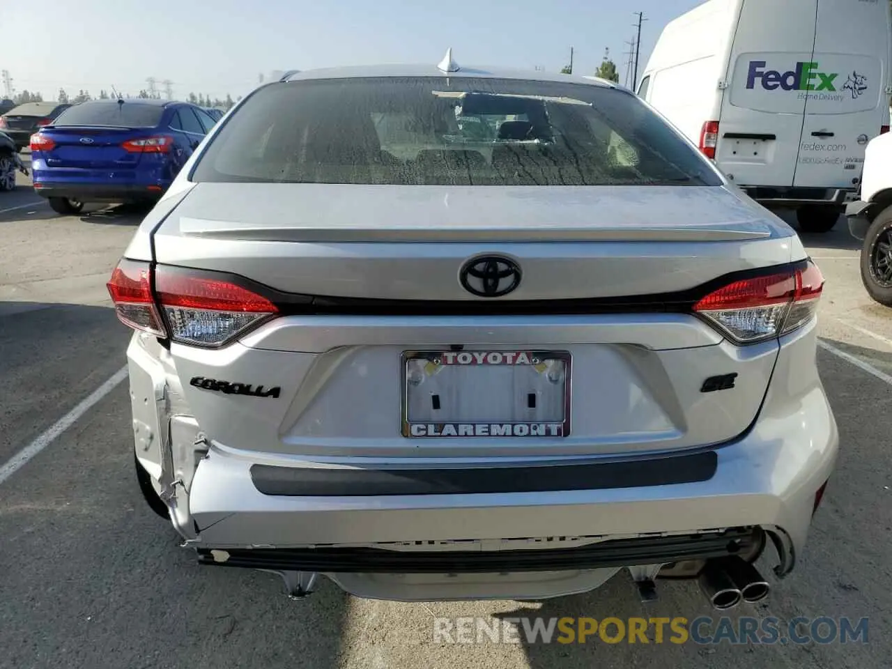 6 Photograph of a damaged car JTDS4MCE4N3502446 TOYOTA COROLLA 2022