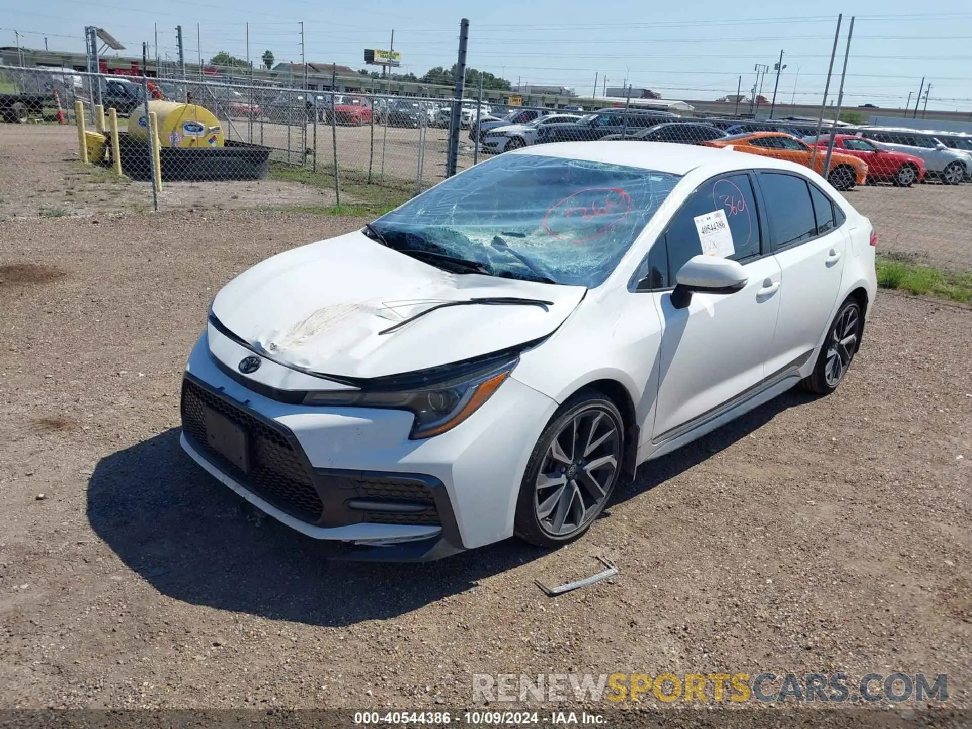 2 Фотография поврежденного автомобиля JTDS4MCE4N3502723 TOYOTA COROLLA 2022