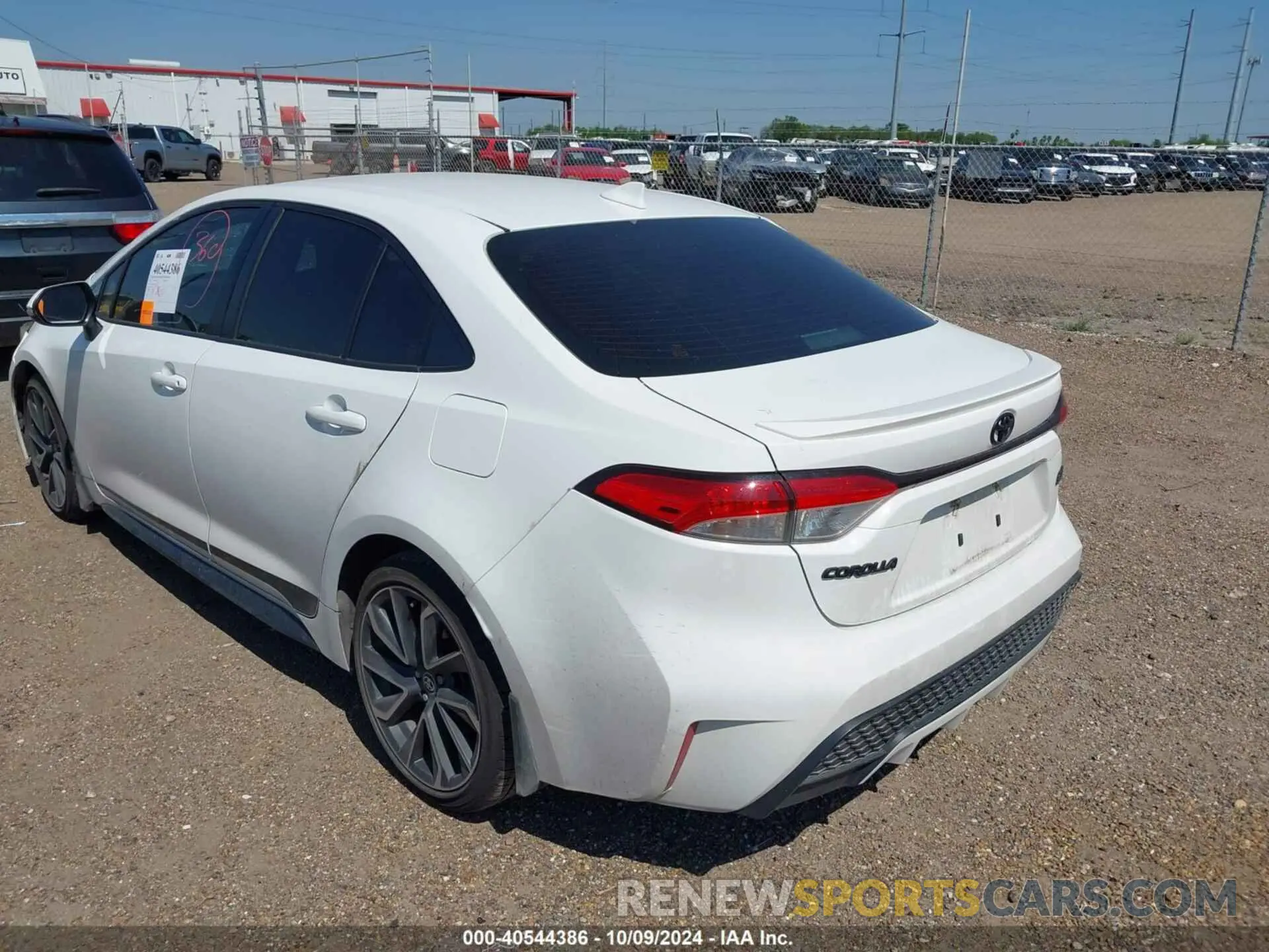 3 Фотография поврежденного автомобиля JTDS4MCE4N3502723 TOYOTA COROLLA 2022