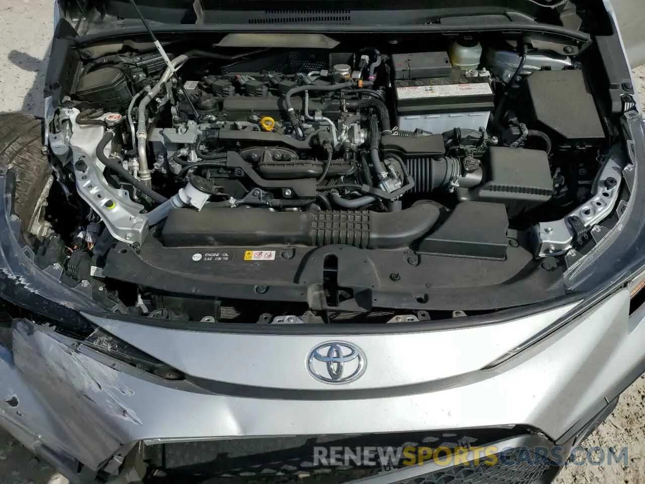 11 Photograph of a damaged car JTDS4MCE4NJ088709 TOYOTA COROLLA 2022