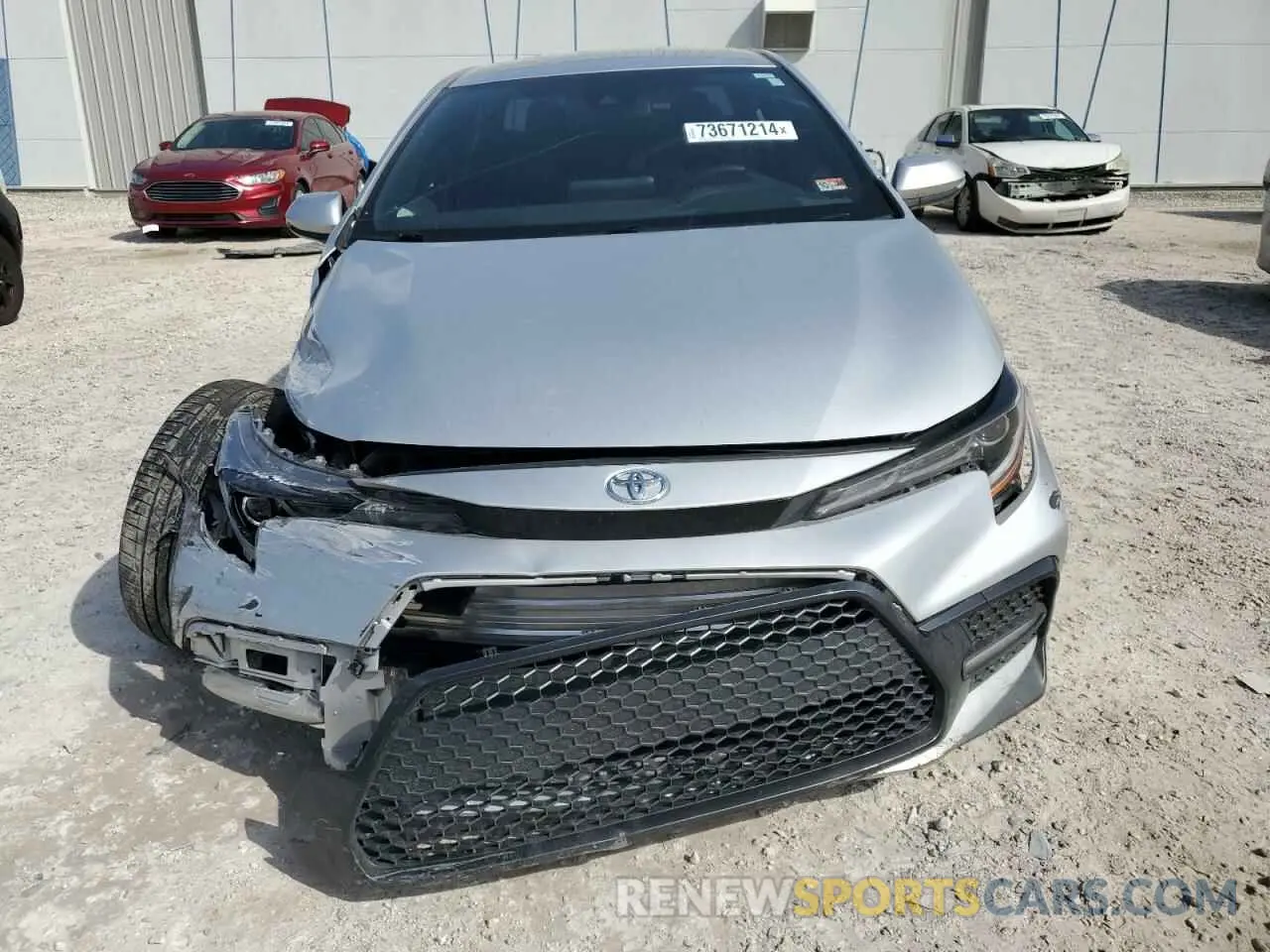5 Photograph of a damaged car JTDS4MCE4NJ088709 TOYOTA COROLLA 2022
