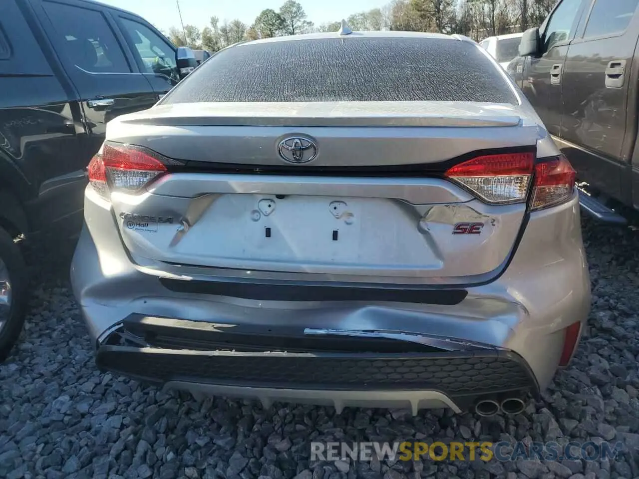6 Photograph of a damaged car JTDS4MCE4NJ088709 TOYOTA COROLLA 2022