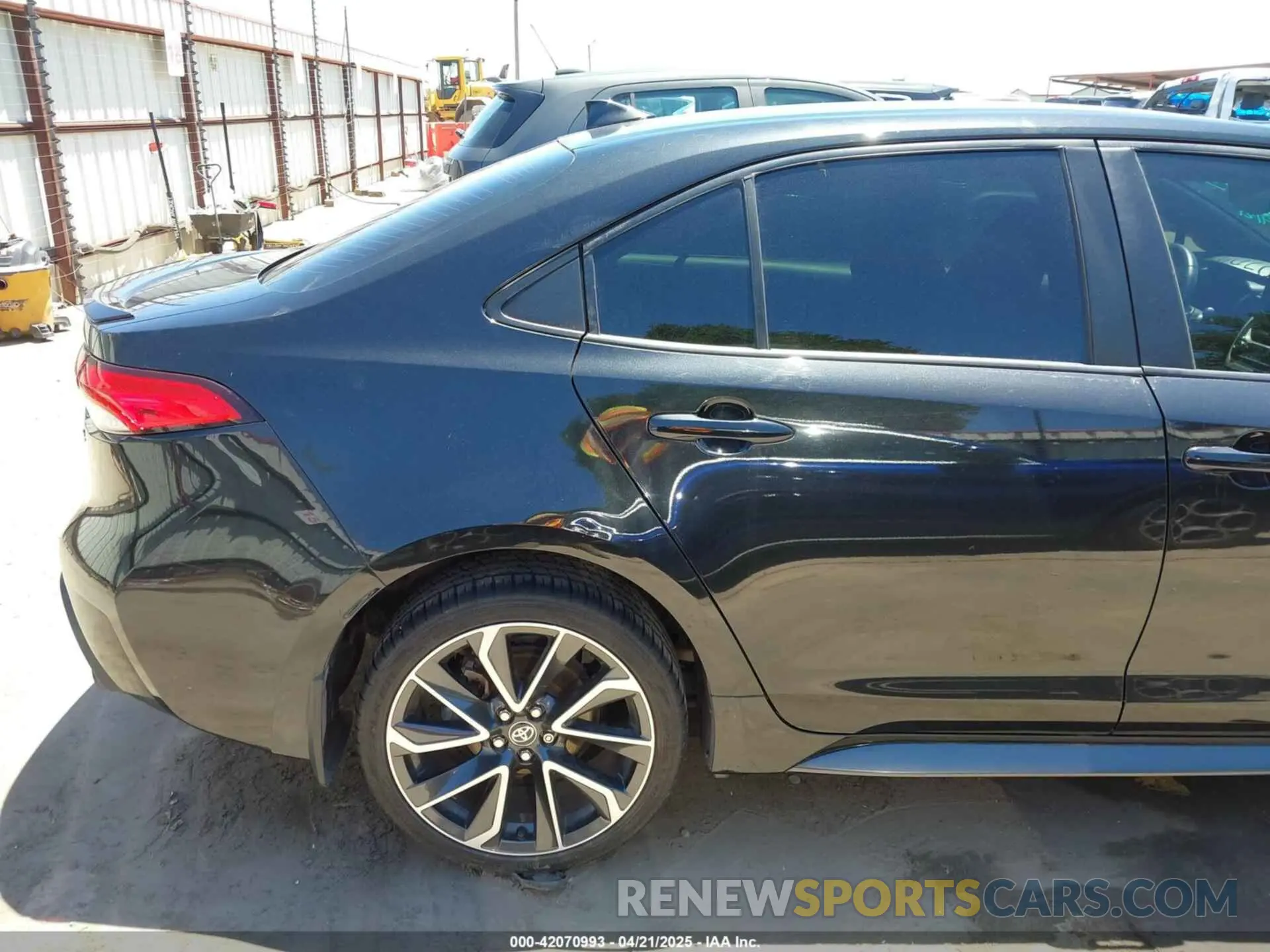 20 Photograph of a damaged car JTDS4MCE4NJ097748 TOYOTA COROLLA 2022
