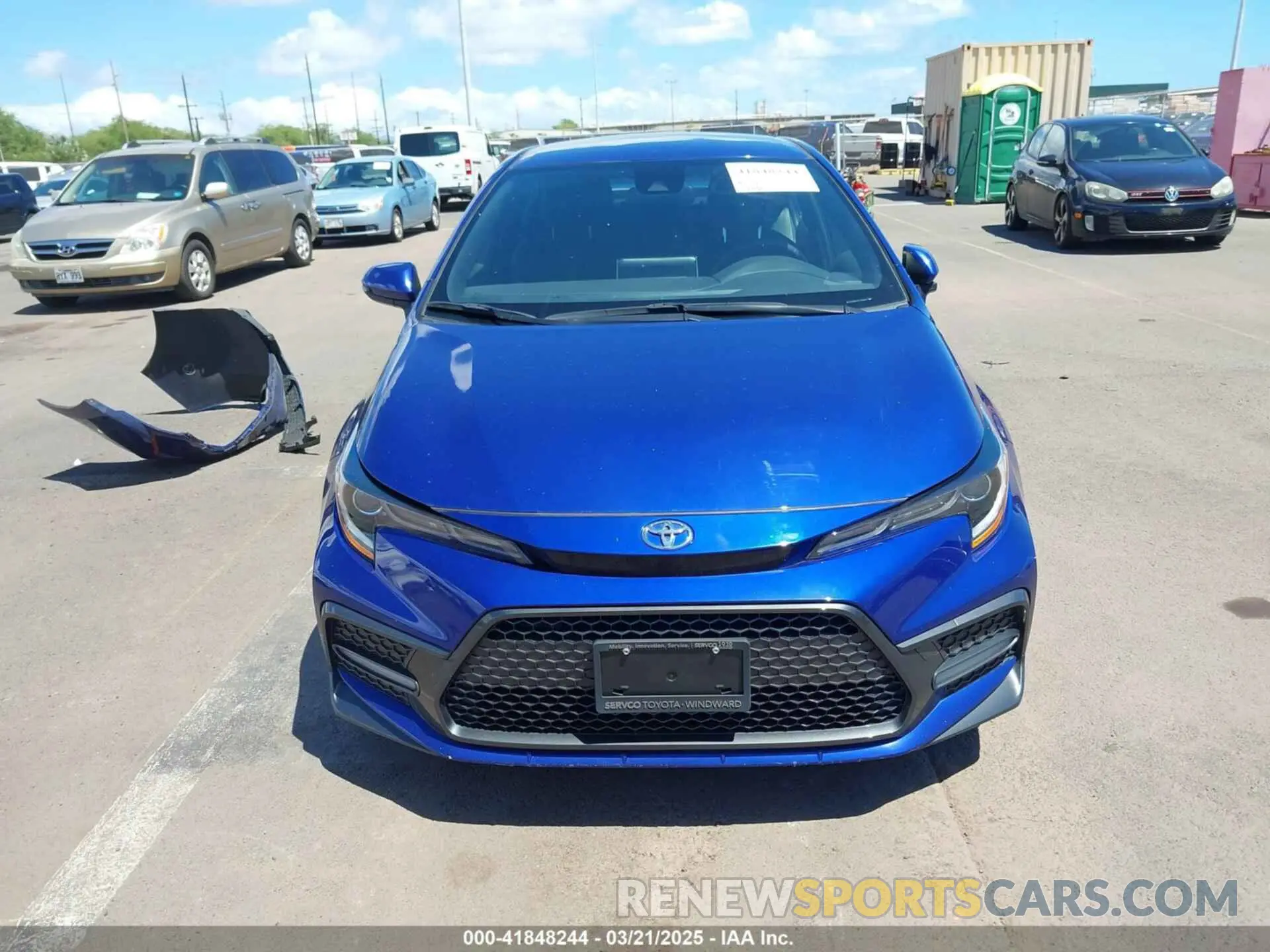 13 Фотография поврежденного автомобиля JTDS4MCE4NJ099869 TOYOTA COROLLA 2022