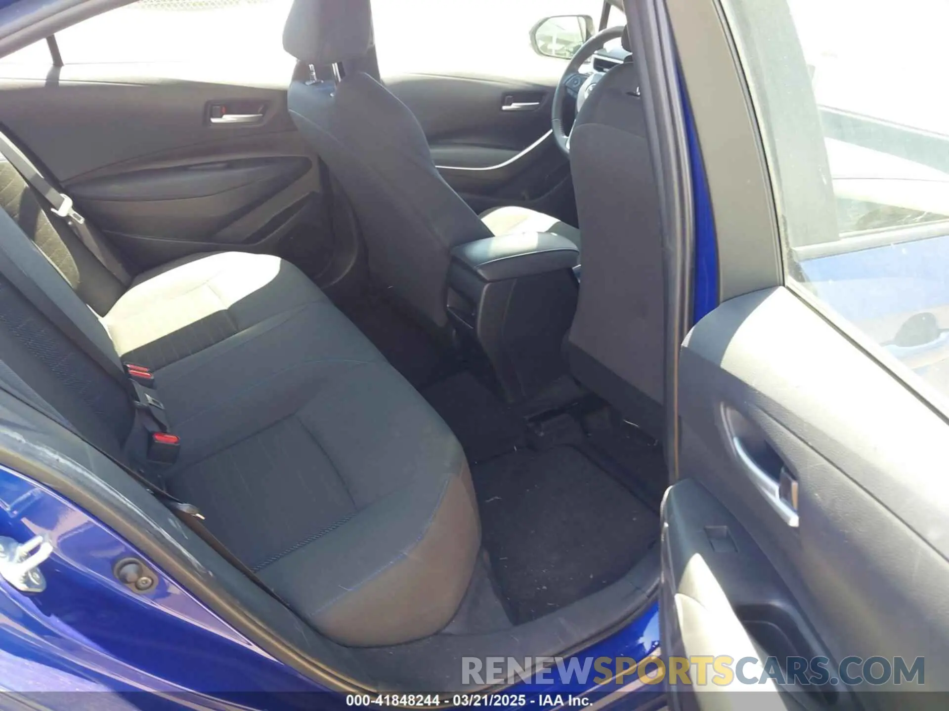8 Фотография поврежденного автомобиля JTDS4MCE4NJ099869 TOYOTA COROLLA 2022