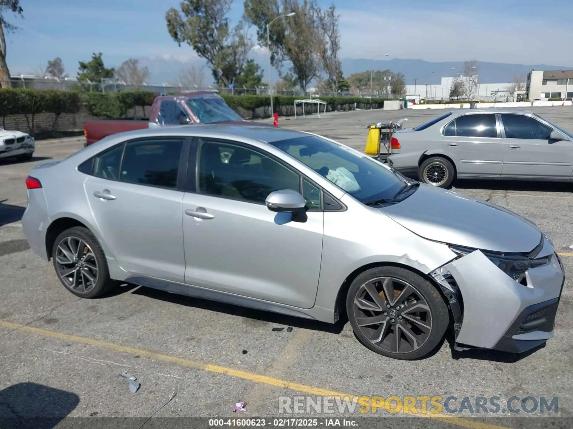 13 Photograph of a damaged car JTDS4MCE5NJ081154 TOYOTA COROLLA 2022
