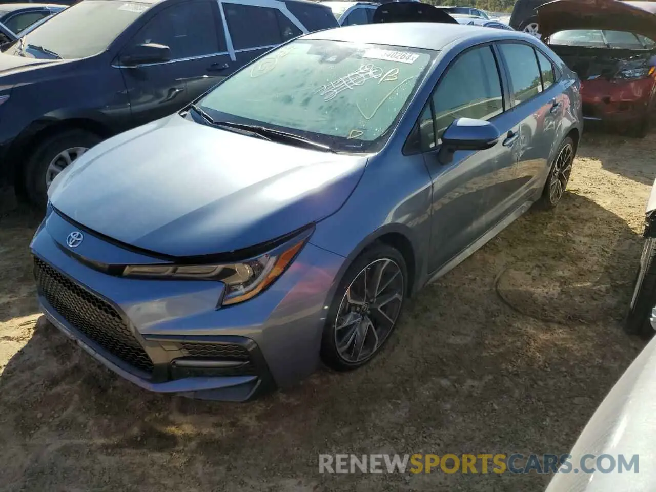 1 Фотография поврежденного автомобиля JTDS4MCE5NJ081820 TOYOTA COROLLA 2022