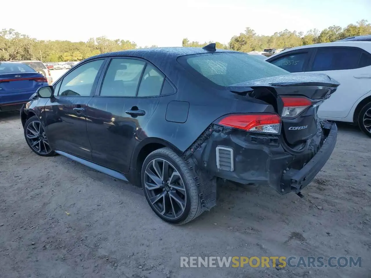 2 Photograph of a damaged car JTDS4MCE5NJ084748 TOYOTA COROLLA 2022