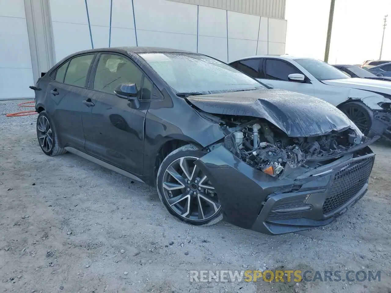 4 Photograph of a damaged car JTDS4MCE5NJ084748 TOYOTA COROLLA 2022