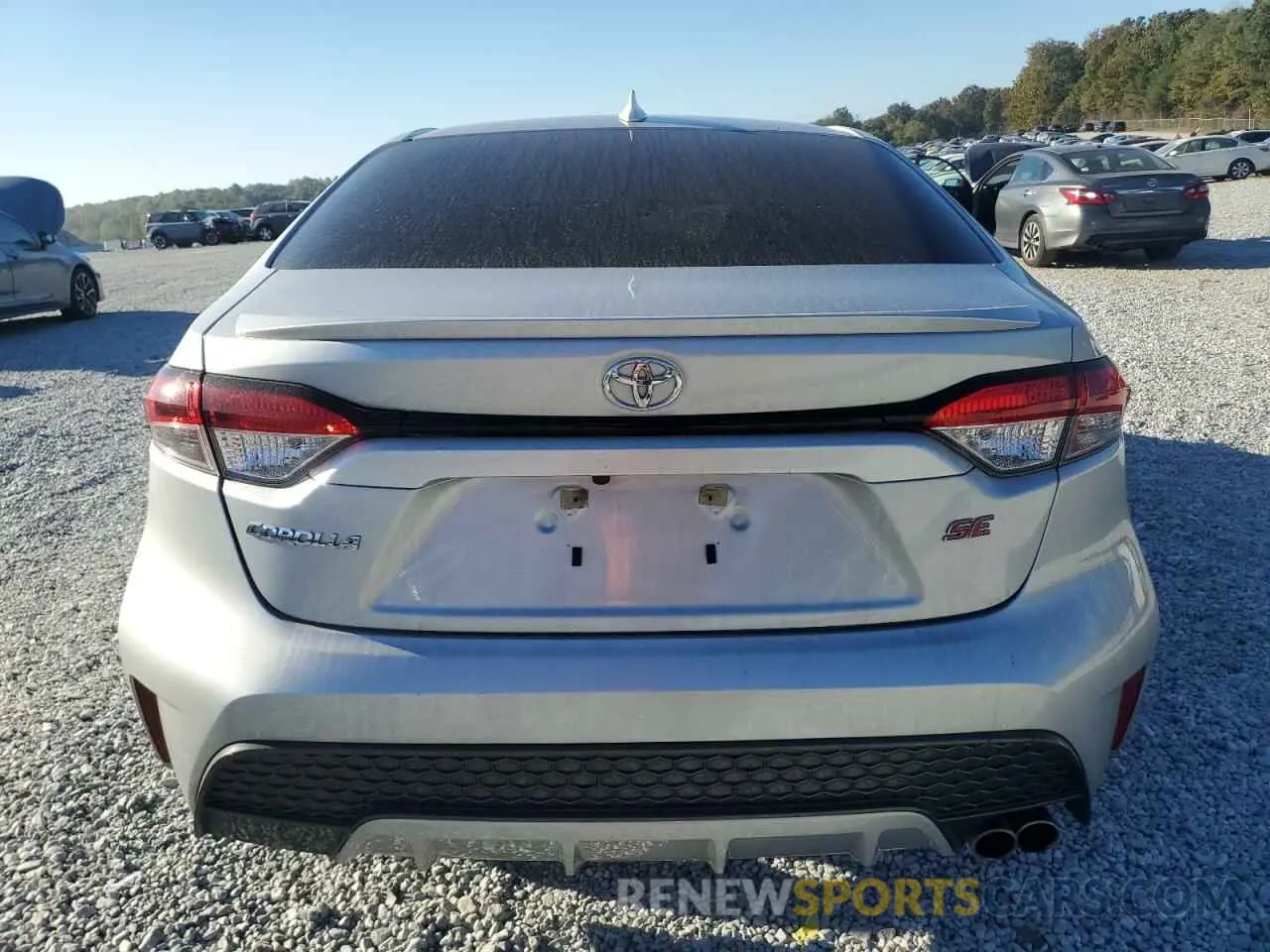 6 Photograph of a damaged car JTDS4MCE5NJ085379 TOYOTA COROLLA 2022