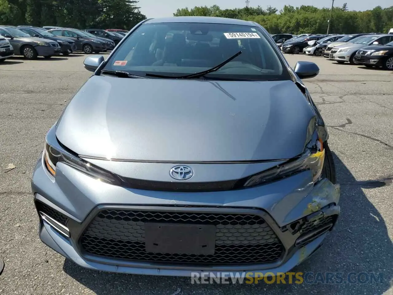 5 Photograph of a damaged car JTDS4MCE6N3500990 TOYOTA COROLLA 2022