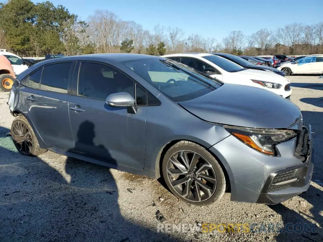4 Фотография поврежденного автомобиля JTDS4MCE6N3504330 TOYOTA COROLLA 2022