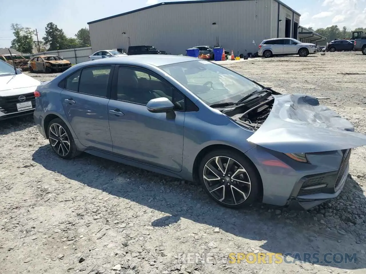 4 Фотография поврежденного автомобиля JTDS4MCE6N3505879 TOYOTA COROLLA 2022