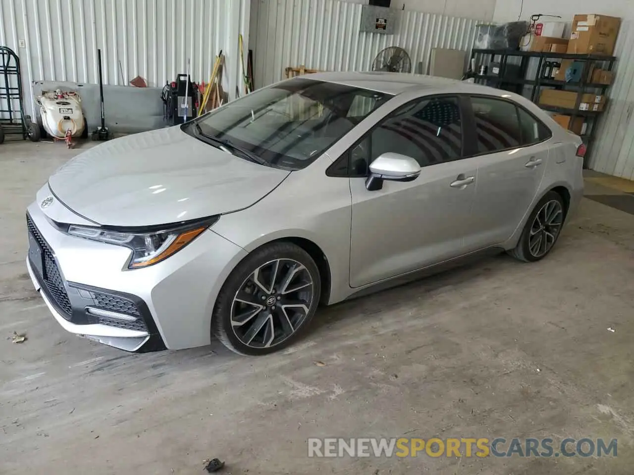 1 Фотография поврежденного автомобиля JTDS4MCE6NJ087058 TOYOTA COROLLA 2022