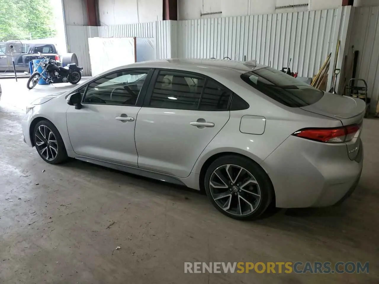2 Фотография поврежденного автомобиля JTDS4MCE6NJ087058 TOYOTA COROLLA 2022