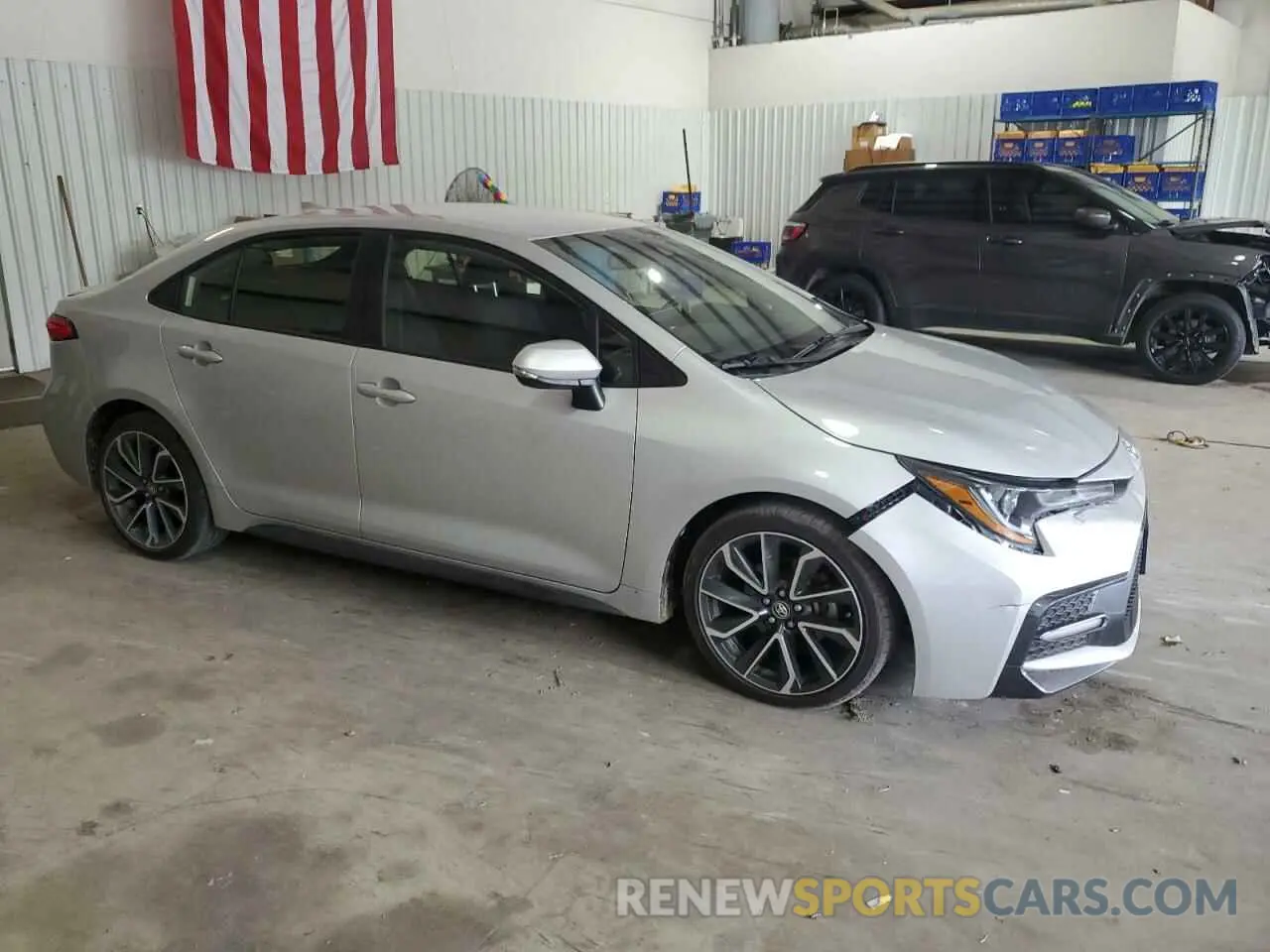 4 Фотография поврежденного автомобиля JTDS4MCE6NJ087058 TOYOTA COROLLA 2022