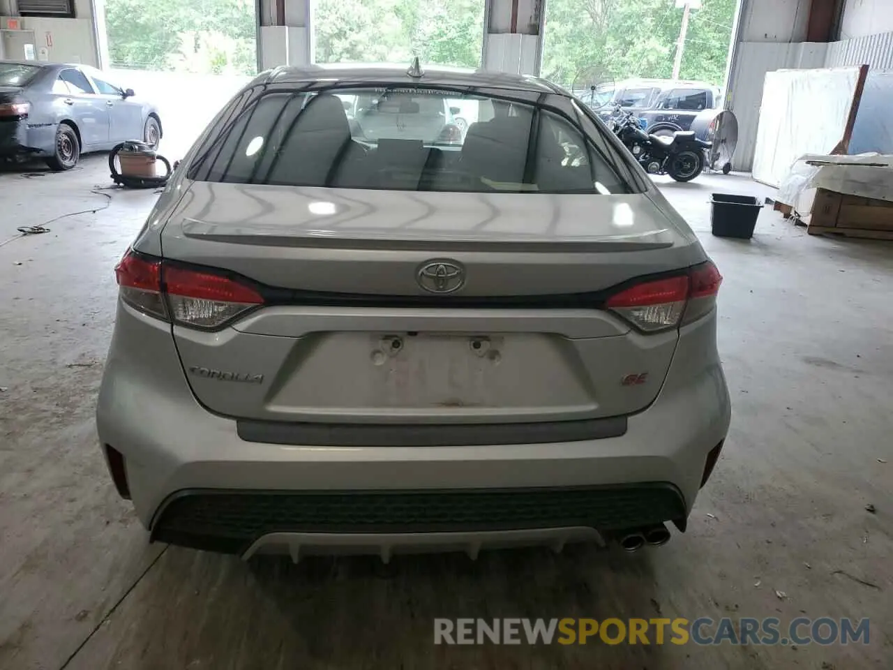 6 Фотография поврежденного автомобиля JTDS4MCE6NJ087058 TOYOTA COROLLA 2022
