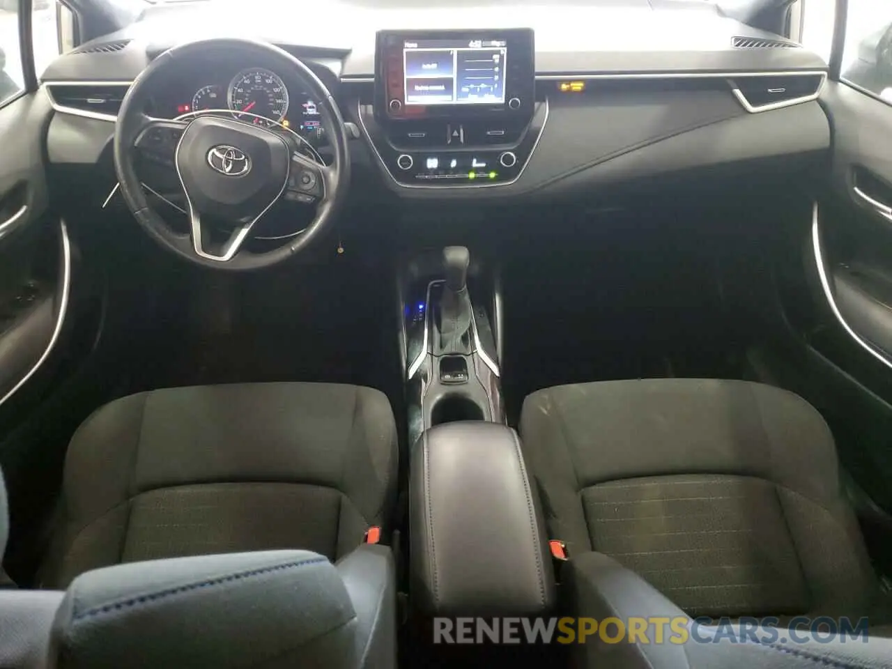 8 Фотография поврежденного автомобиля JTDS4MCE6NJ087058 TOYOTA COROLLA 2022
