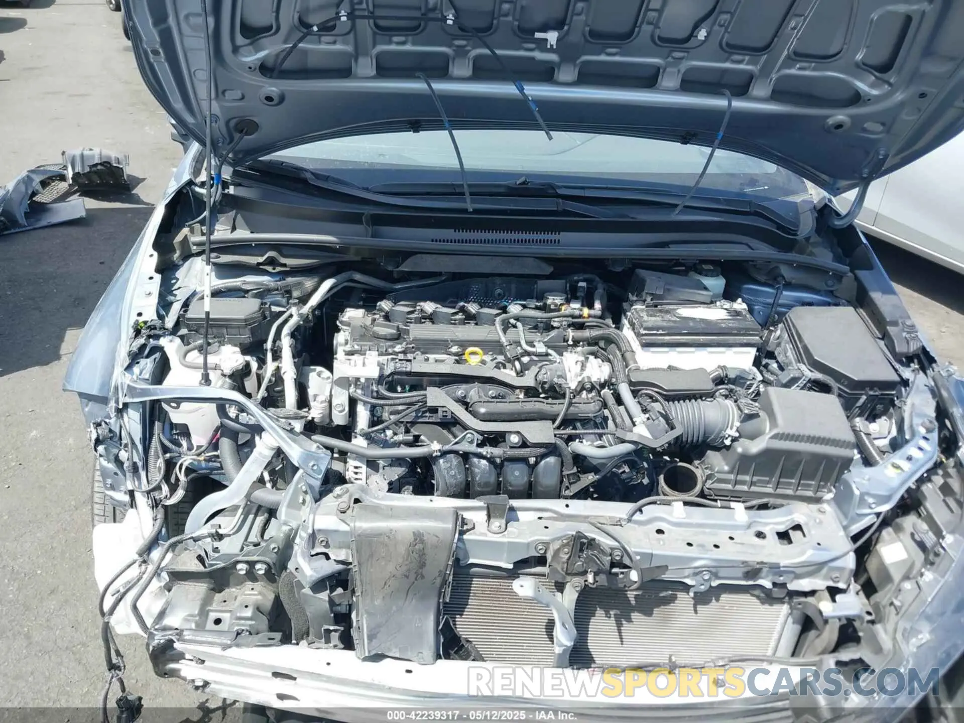 10 Фотография поврежденного автомобиля JTDS4MCE6NJ091935 TOYOTA COROLLA 2022